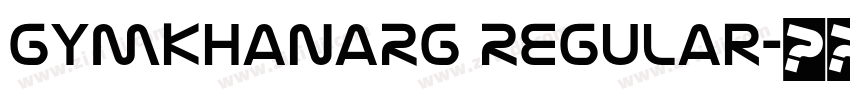 GymkhanaRg Regular字体转换 GymkhanaRg Regular字体转换